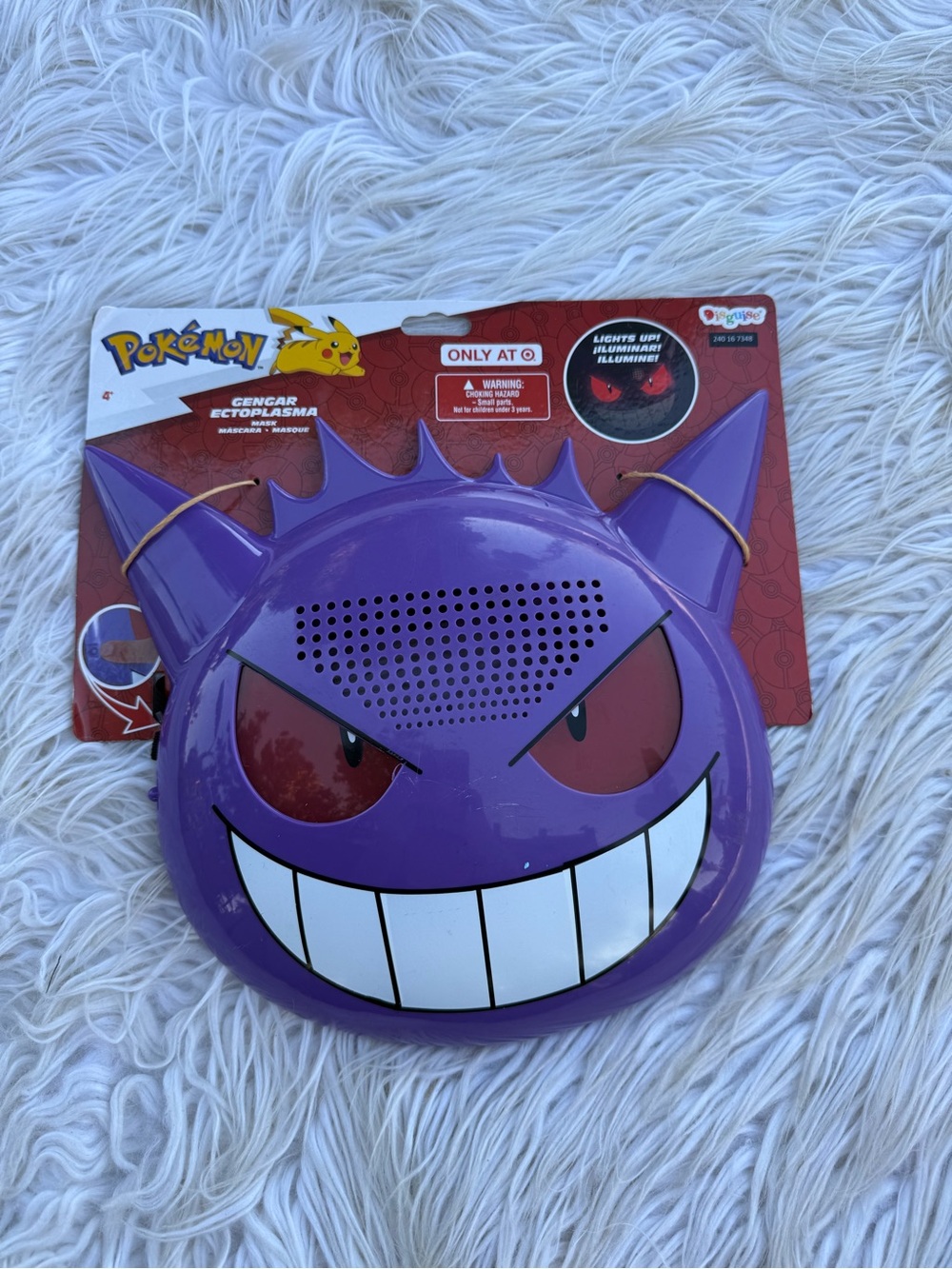 Gengar pokemon costume mask (B8)